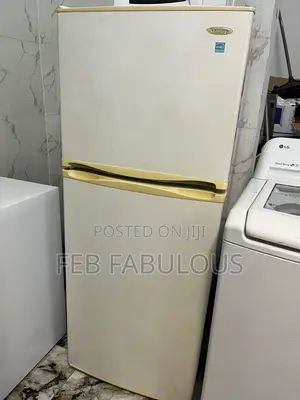 Danby Apartment-Sized, Top-Mount Refrigerator-Freezer Combo.