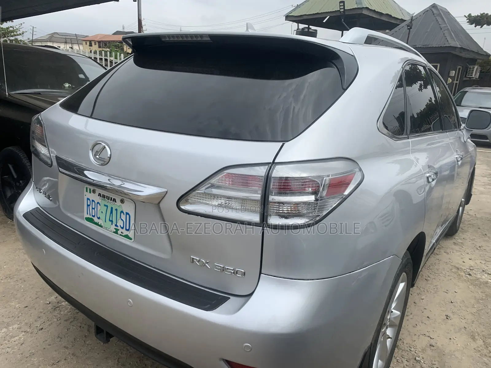 Lexus RX 350 2011 Silver