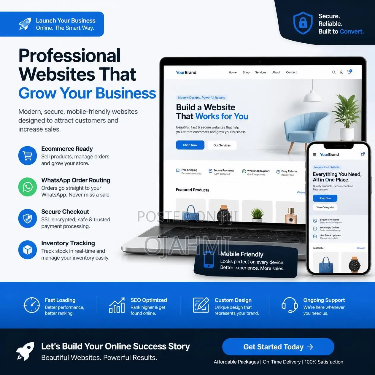 Modern Digital Sales E-Commerce Website for Growing Brands