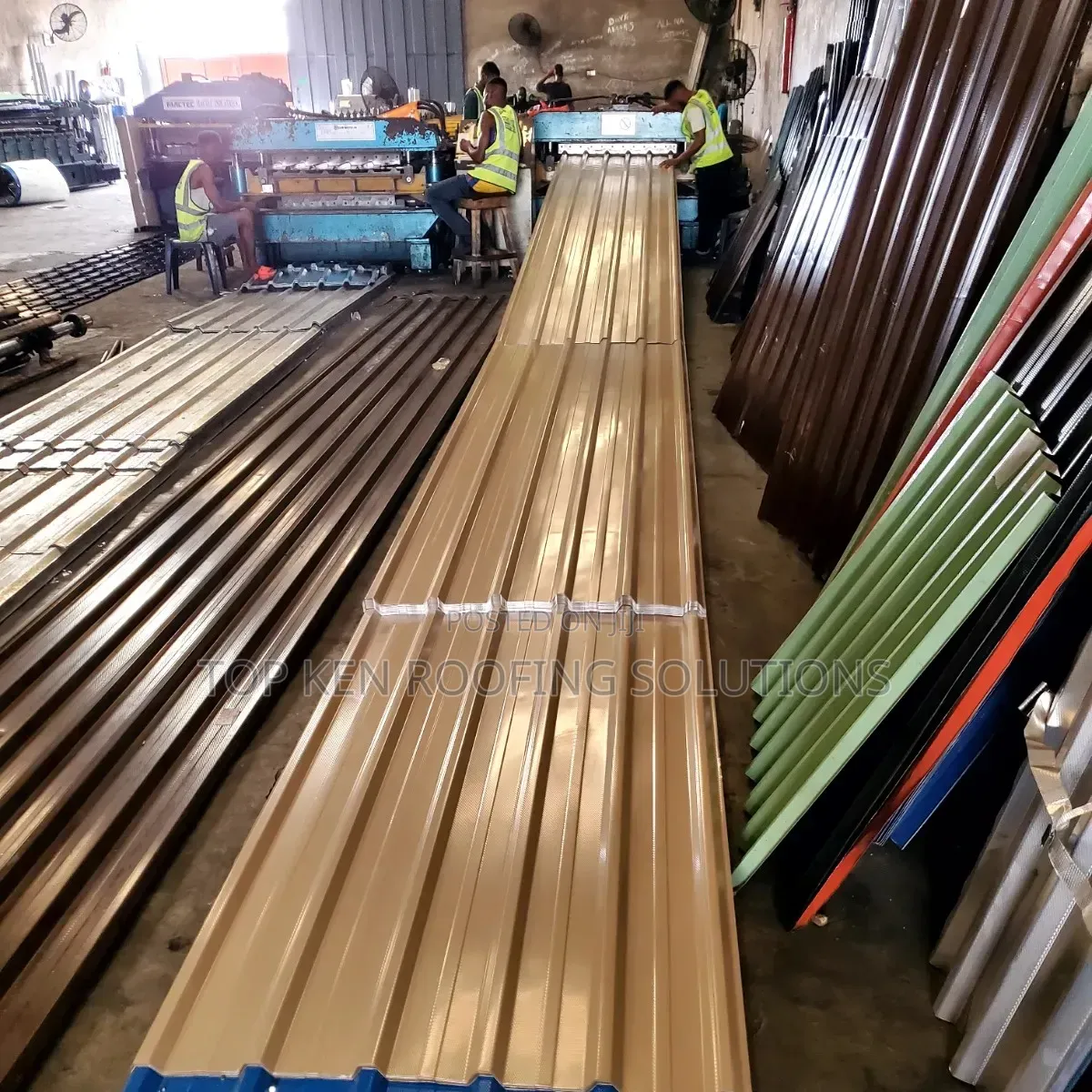 Grey Beige Longspan 0.70 Thickness
