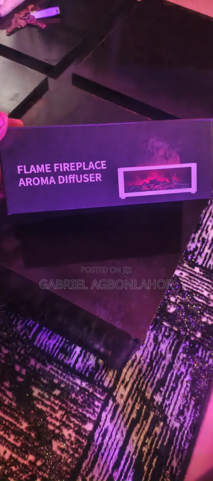Flame Fire Place Aroma Diffuser/Humidifier