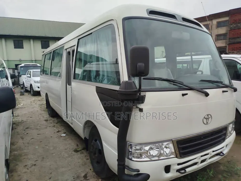 Toyota Coaster 2012 White