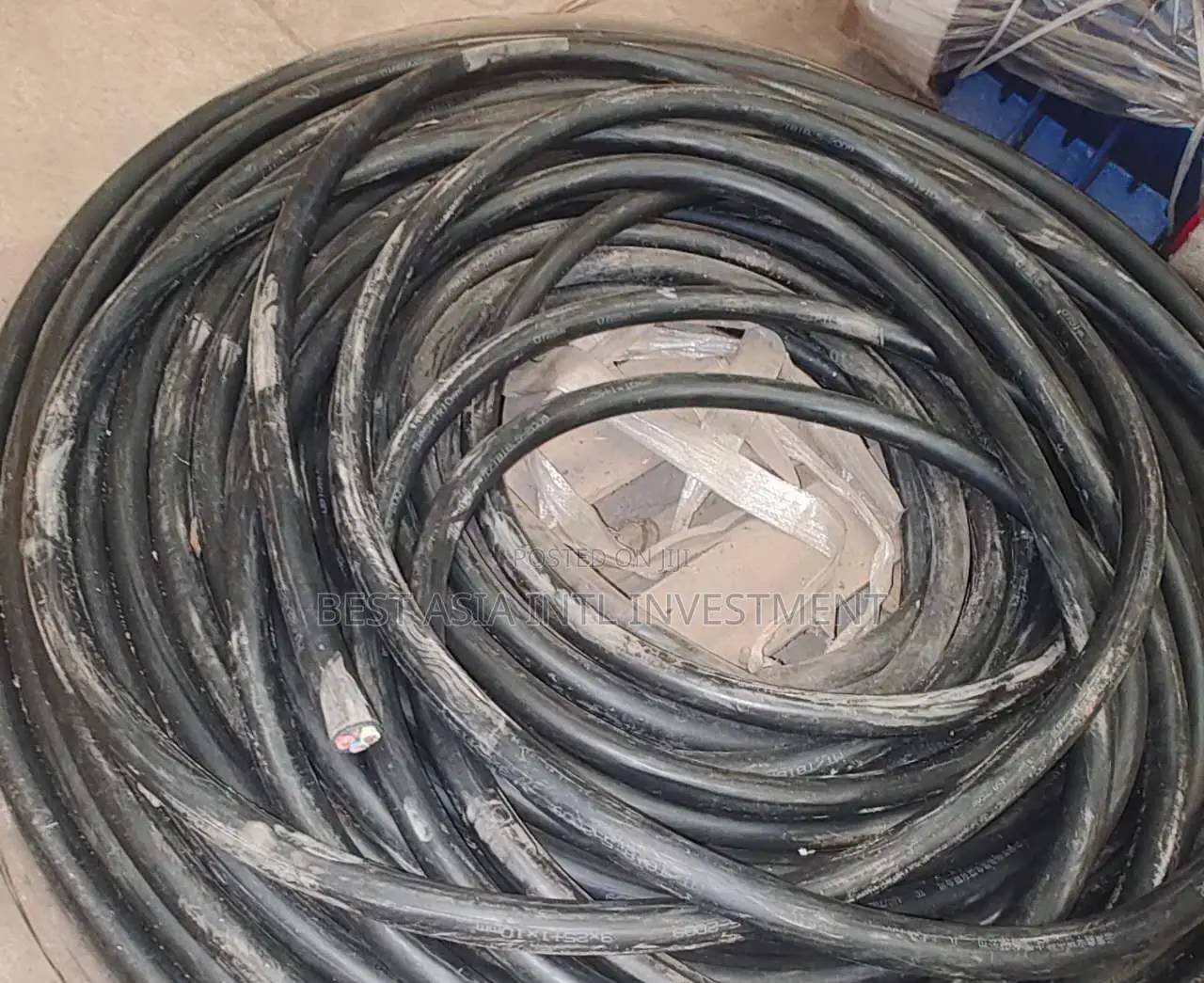 Heavy-Duty Underground Electrical Power Cable