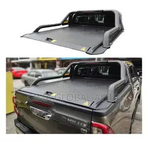 Rolling and Retractable Booth Cover With Iron Spoiler for Pick-Ups