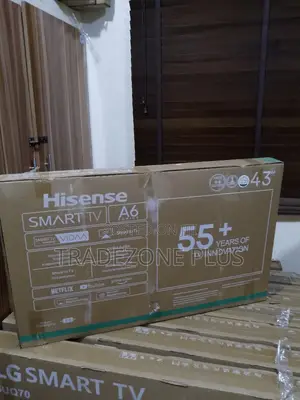 Hisense 43′′ A6 Series Smart TV – Ultra HD Resolution