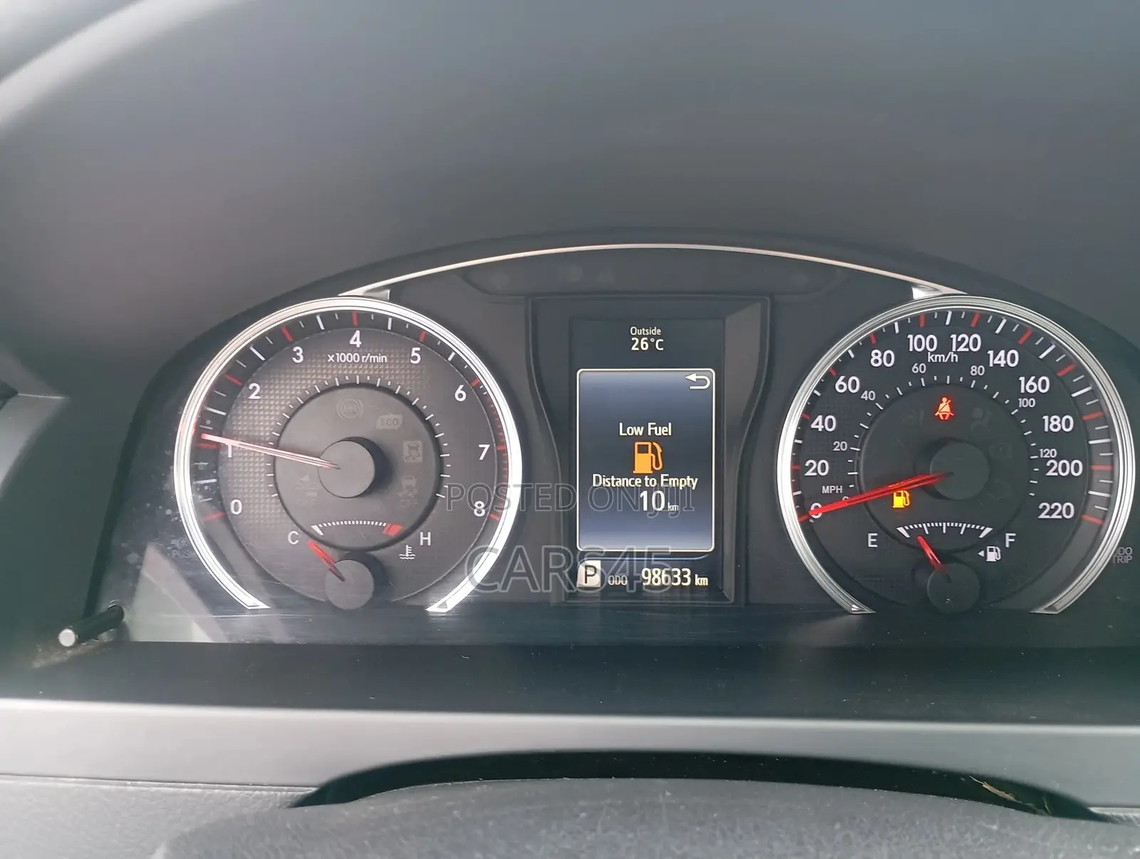Toyota Camry 2015 Red