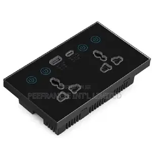 Smart Wifi Wall Double Socket