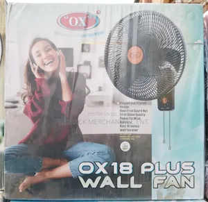 Ox Plus Wall Fan "18"