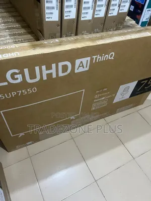 LG 75 Inches Smart TV + Picture Quality Focused TV