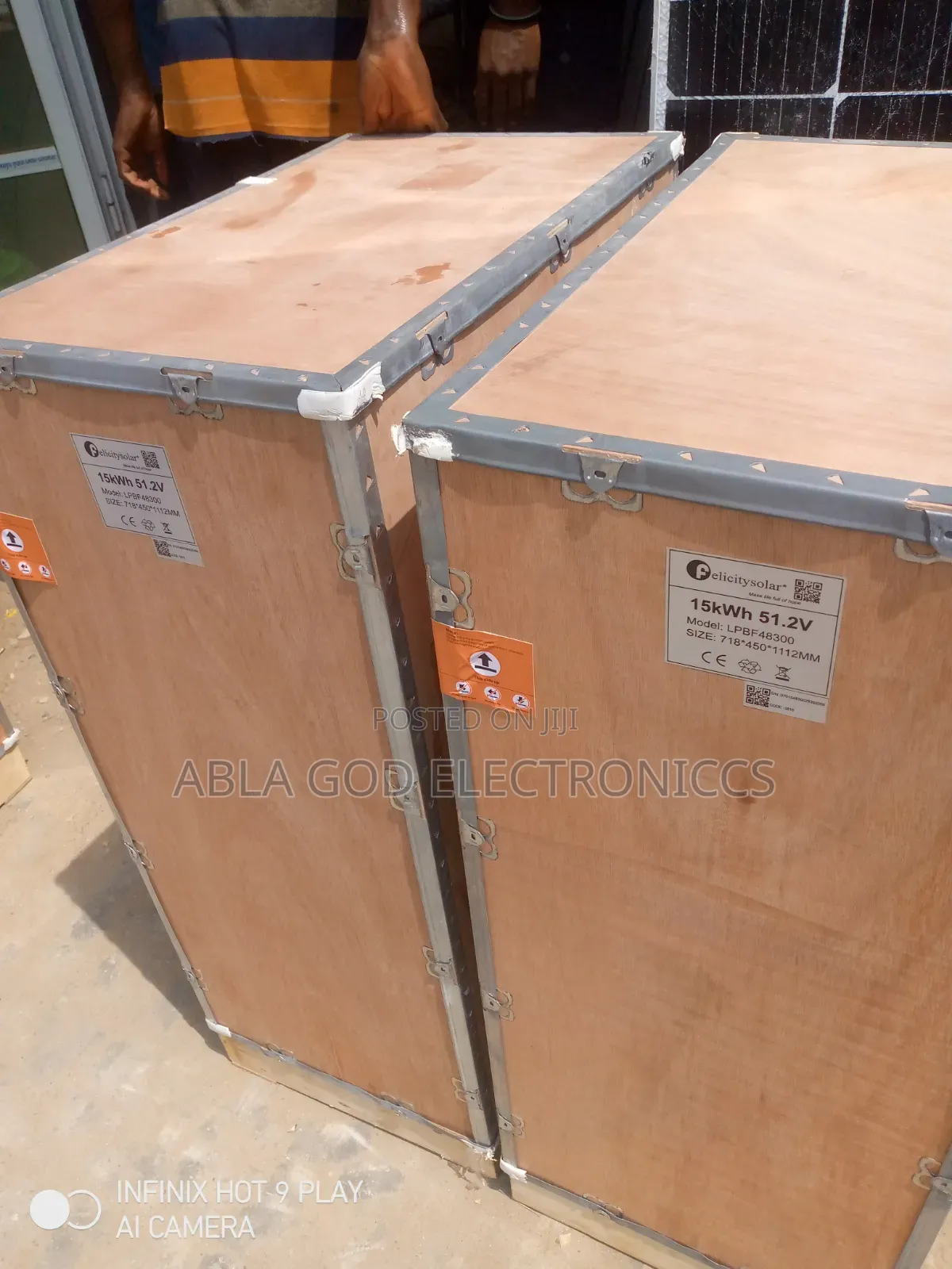 Felicity 15kwh Lithium Ion Battery.