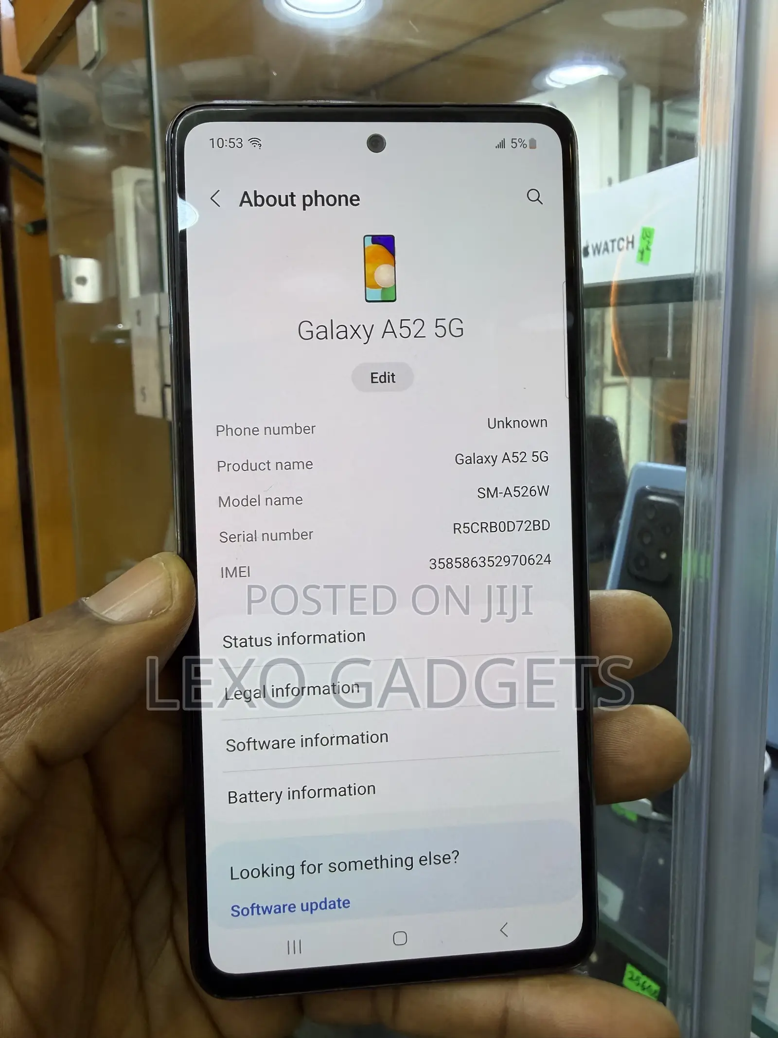 Samsung Galaxy A52 5G 128 GB Black