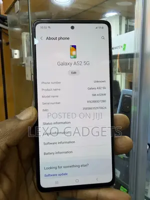Samsung Galaxy A52 5G 128 GB Black