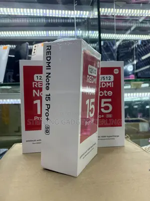 New Xiaomi Redmi Note 15 Pro+ 512 GB Black