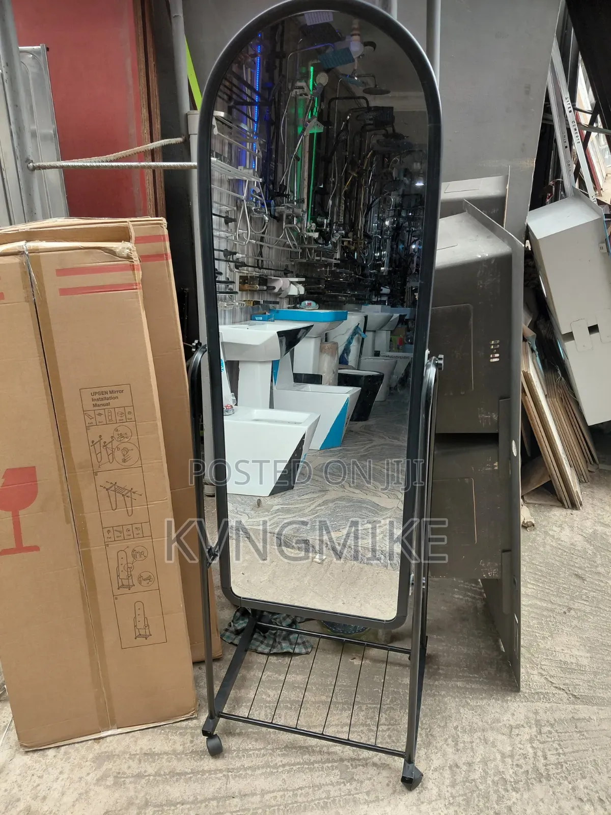 Standing Movable Mirror
