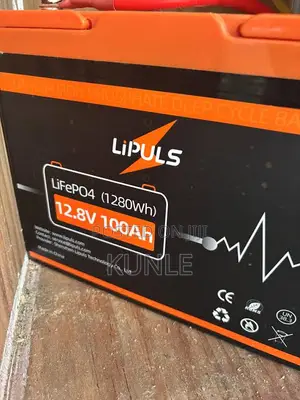 LIPULS 12.8V 100Ah 1280Wh LiFePO4 Battery