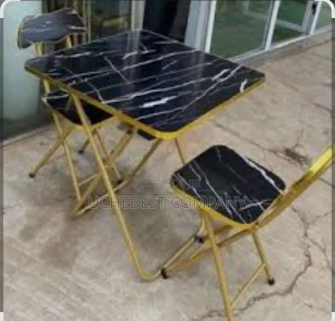 Foldable Table and Chair Available