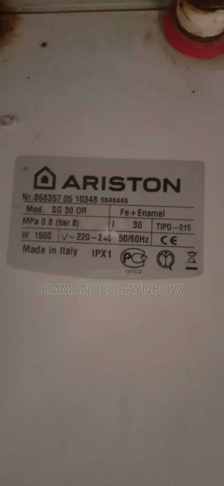 2 Ariston Water Heaters