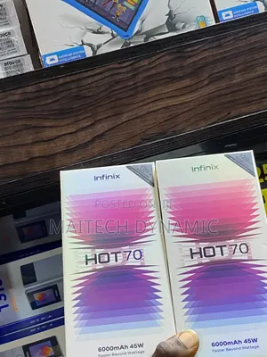 New Infinix Hot 70 128 GB