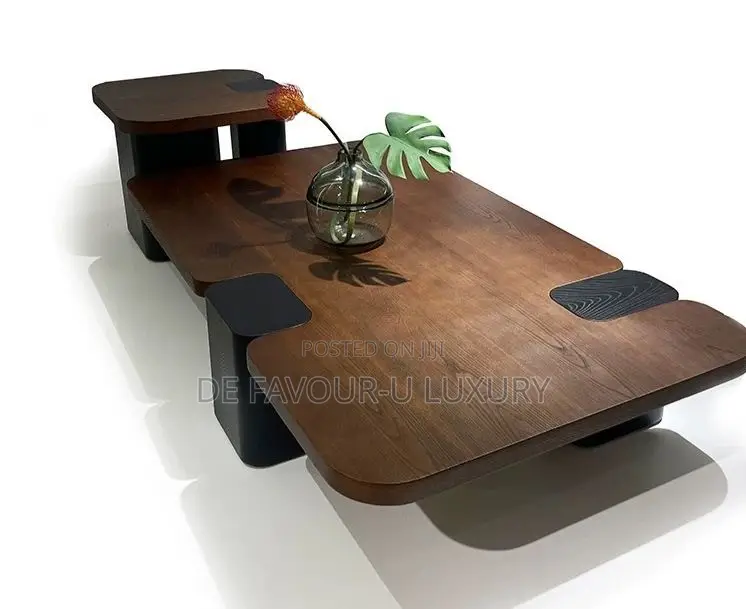 Modern Center Table and Side Stool