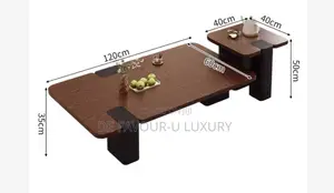 Modern Center Table and Side Stool
