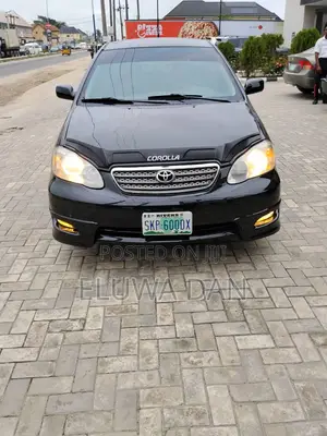 Toyota Corolla 2005 Black