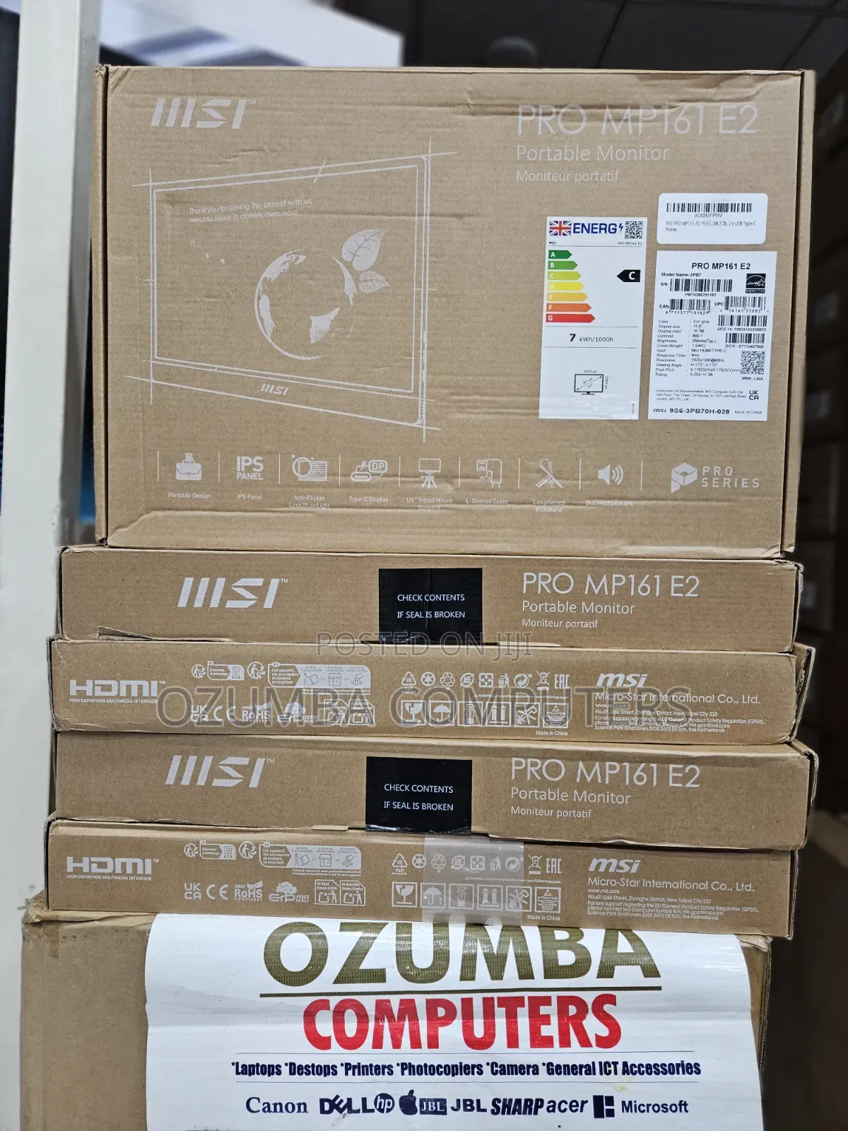 Msi Pro Mp161 E2 Portablr Monitor