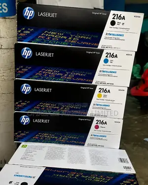 HP 216A Cyan, Yellow Magenta Original LaserJet Toner Cartridges