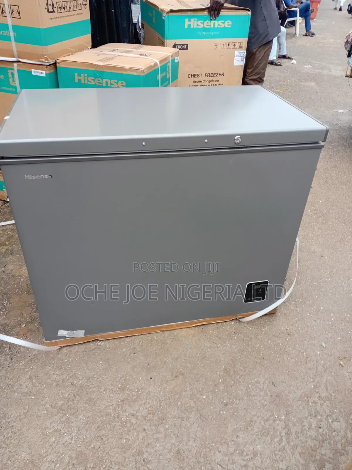 Hisense 340 Inverter Model Freezer