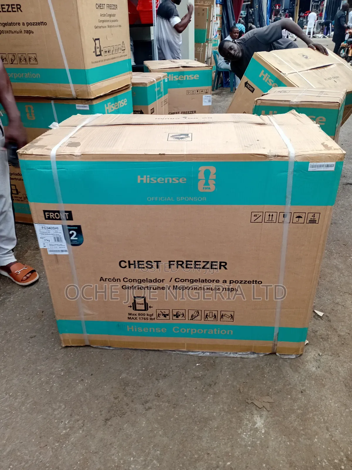 Hisense 340 Inverter Model Freezer
