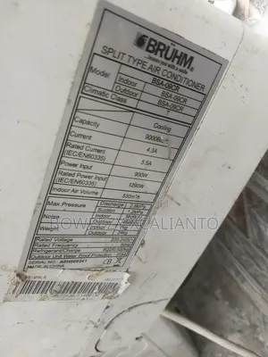 Bruhm 1hp AC Used