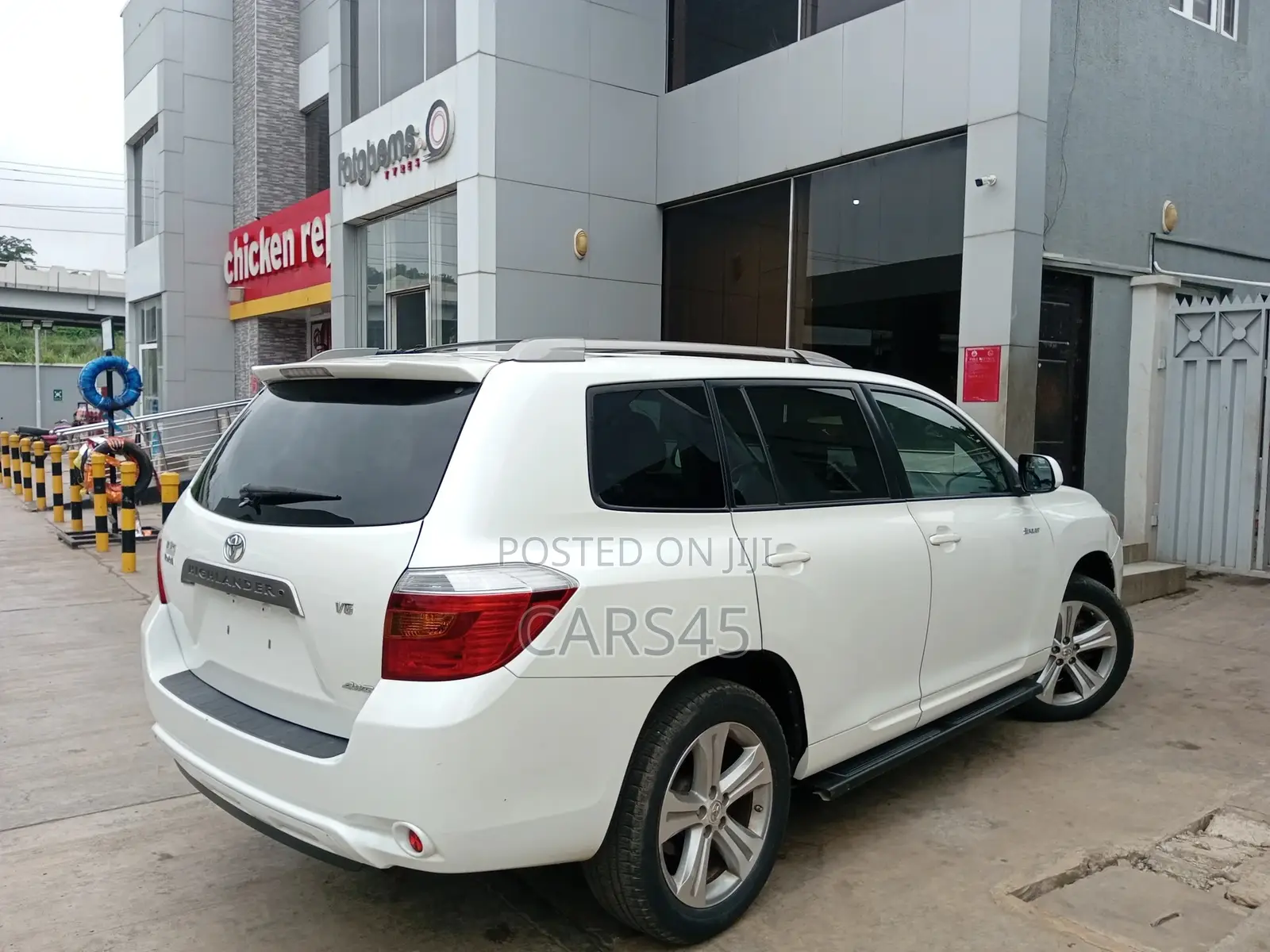 Toyota Highlander 2008 White
