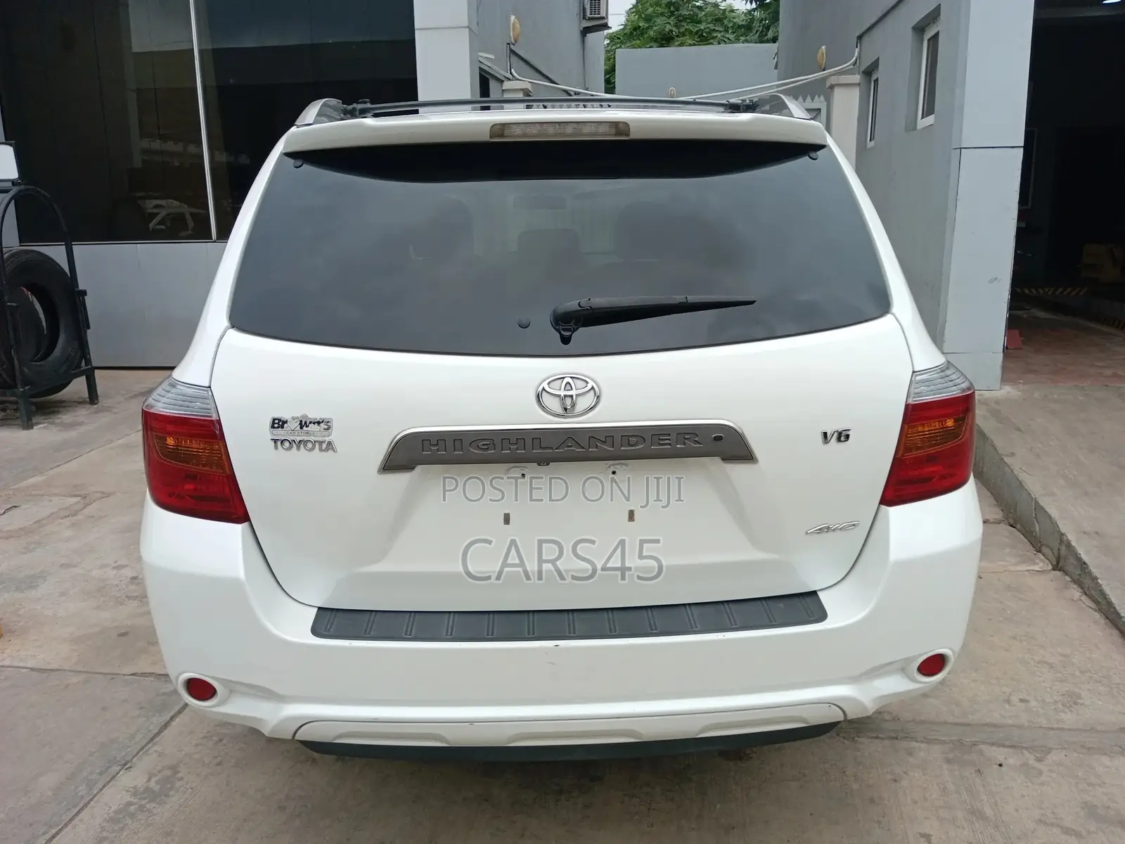 Toyota Highlander 2008 White