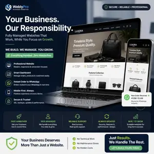 Zero-Stress Online Storefront/ E-Commerce Website and Business Website