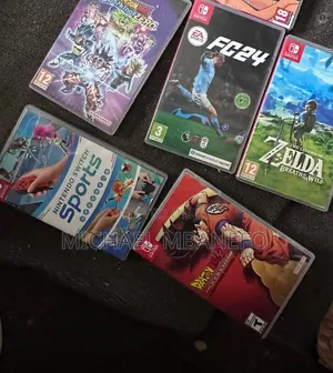 Zelda Botw and Dragon Ball Nintendo Switch Games