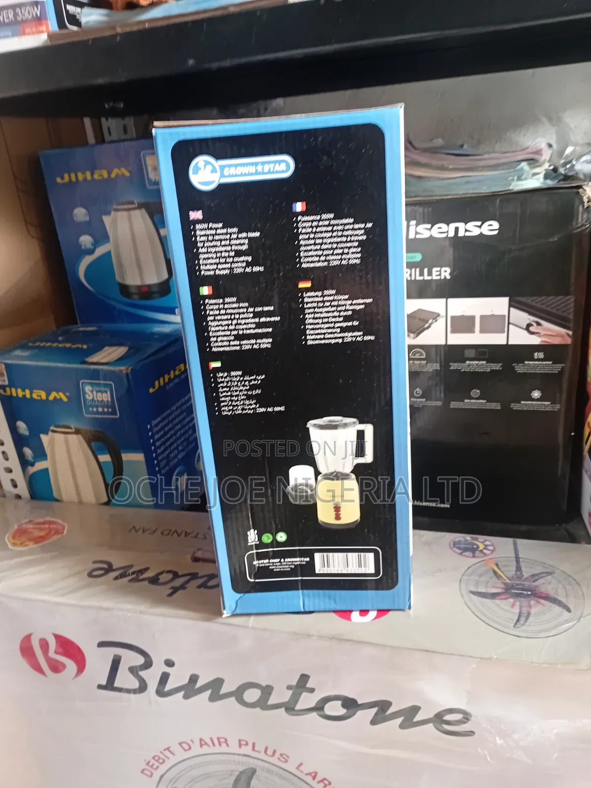 Crown Star  Electric Blender