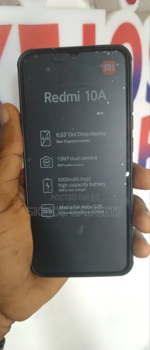 Xiaomi Redmi 10A 128 GB Black