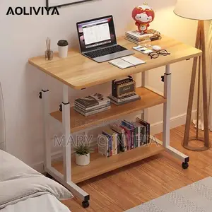 Small Adjustable Laptop Desk With Wheels