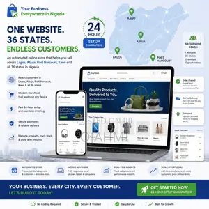 Fast Retail Store E-Commerce Website for Nigerian Merchants