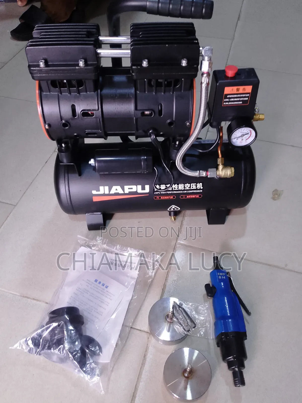 Hand Held Pneumatic Capping Machine