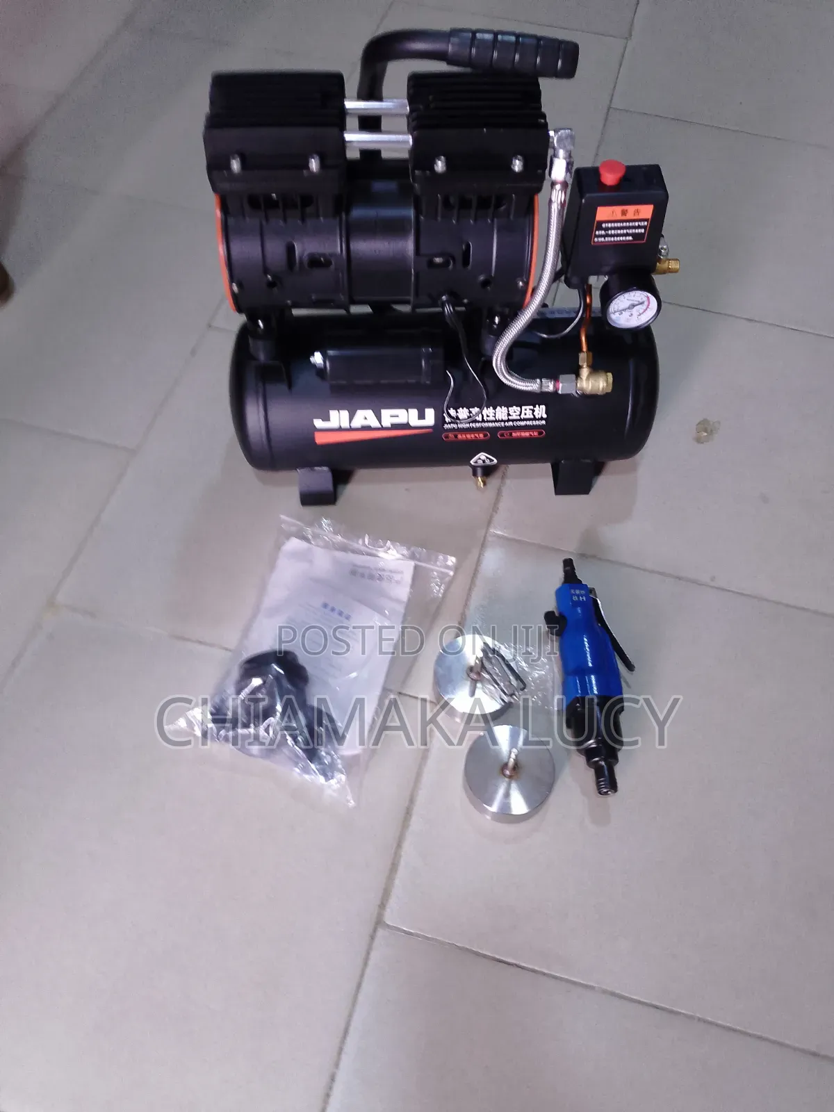 Hand Held Pneumatic Capping Machine