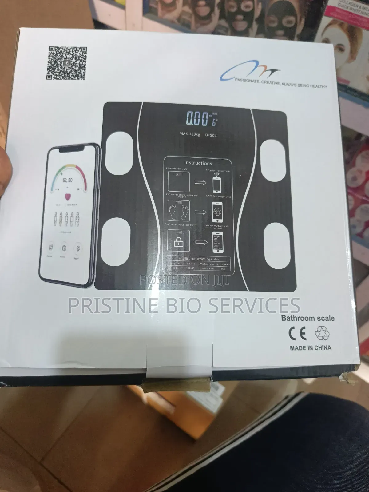 Bluetooth BMI Weighing Scale SMART BMI Scale Smart Bathroom Scale