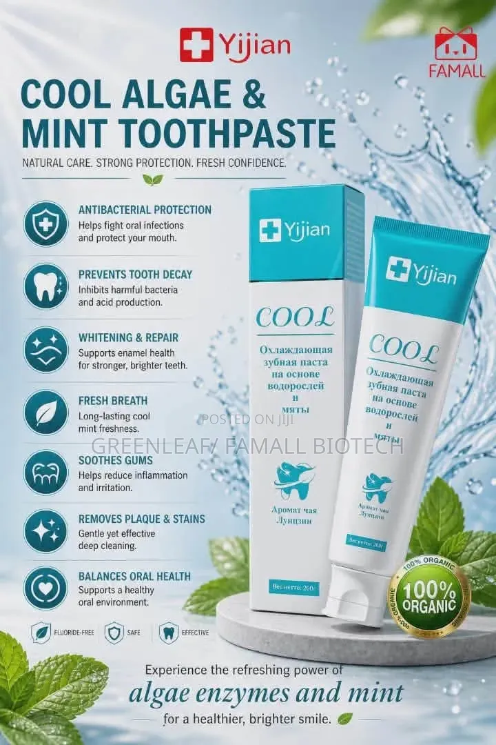 Yijian Cool Algae Mint Toothpaste