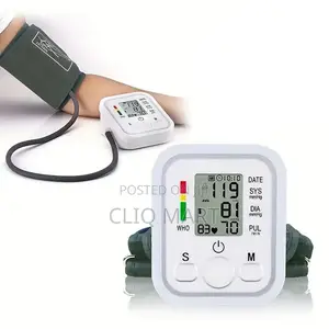 Blood Pressure Monitor W/Voice – Digital Upper Arm BP Machine