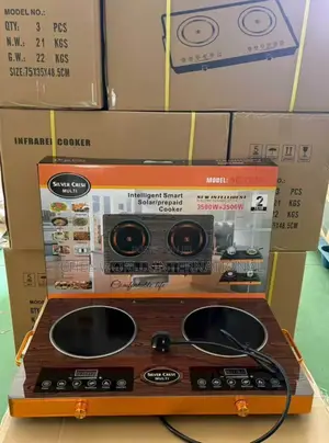 Silver Crest 2 Burner Infrared Cooker 7000W - Solar/Inverter