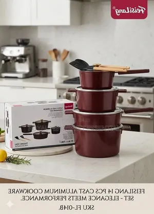 Quality Feisilang Cast Aluminum Pot Set