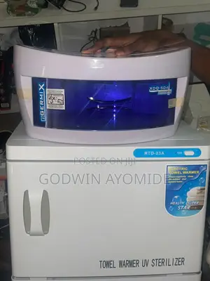 Towel Warmer and Barbing Tools Sanitizer