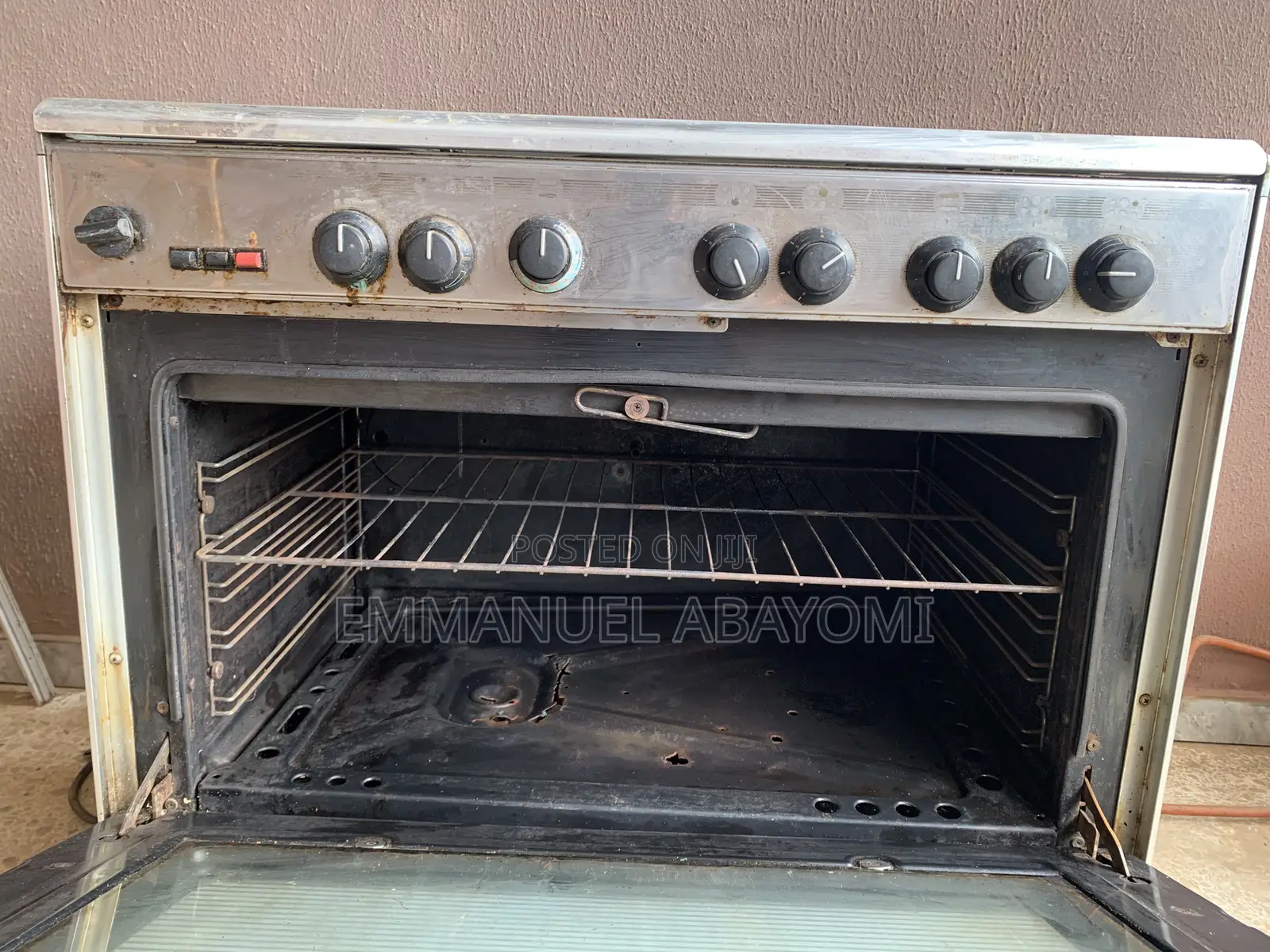 6 Burner Face Standing Cooker