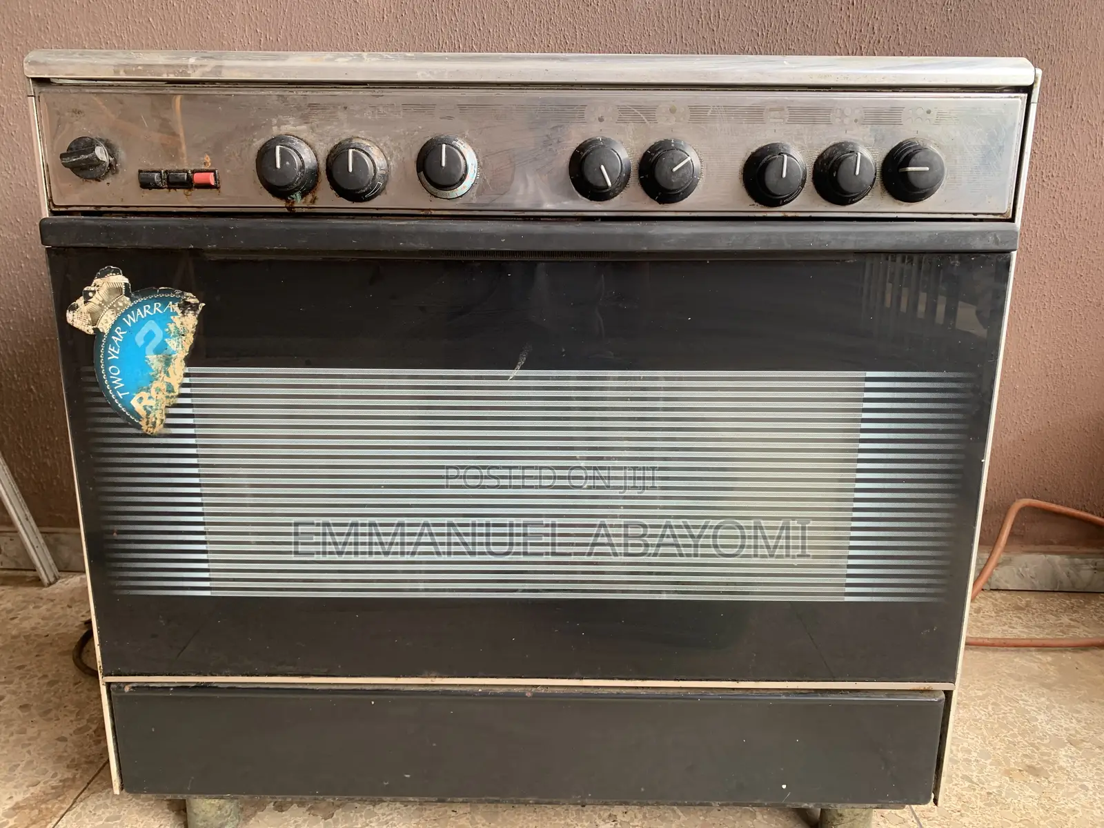 6 Burner Face Standing Cooker