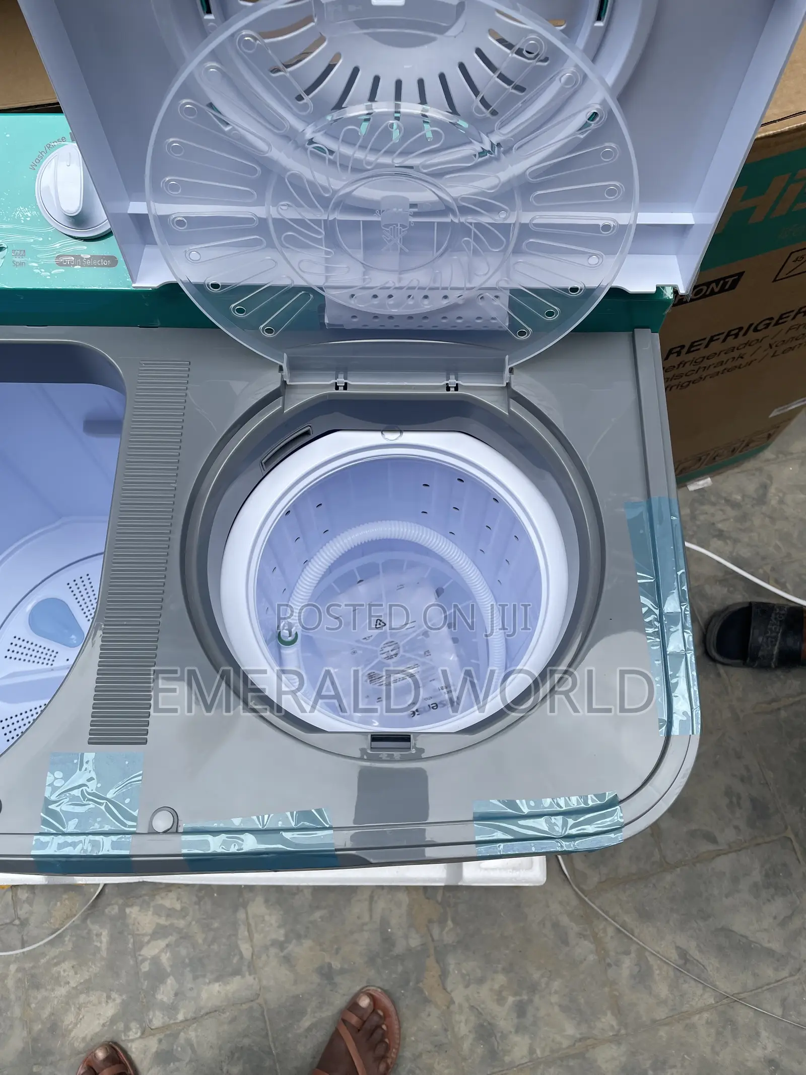 Hisense 11kg Twin Top Washing Machine