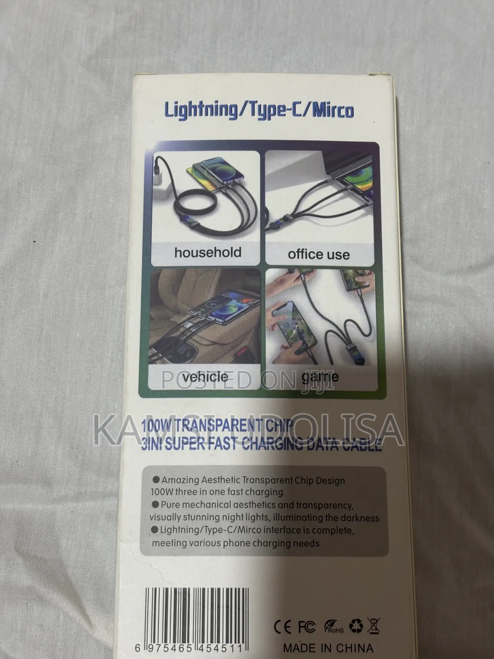 3-in-1 Charging Cable